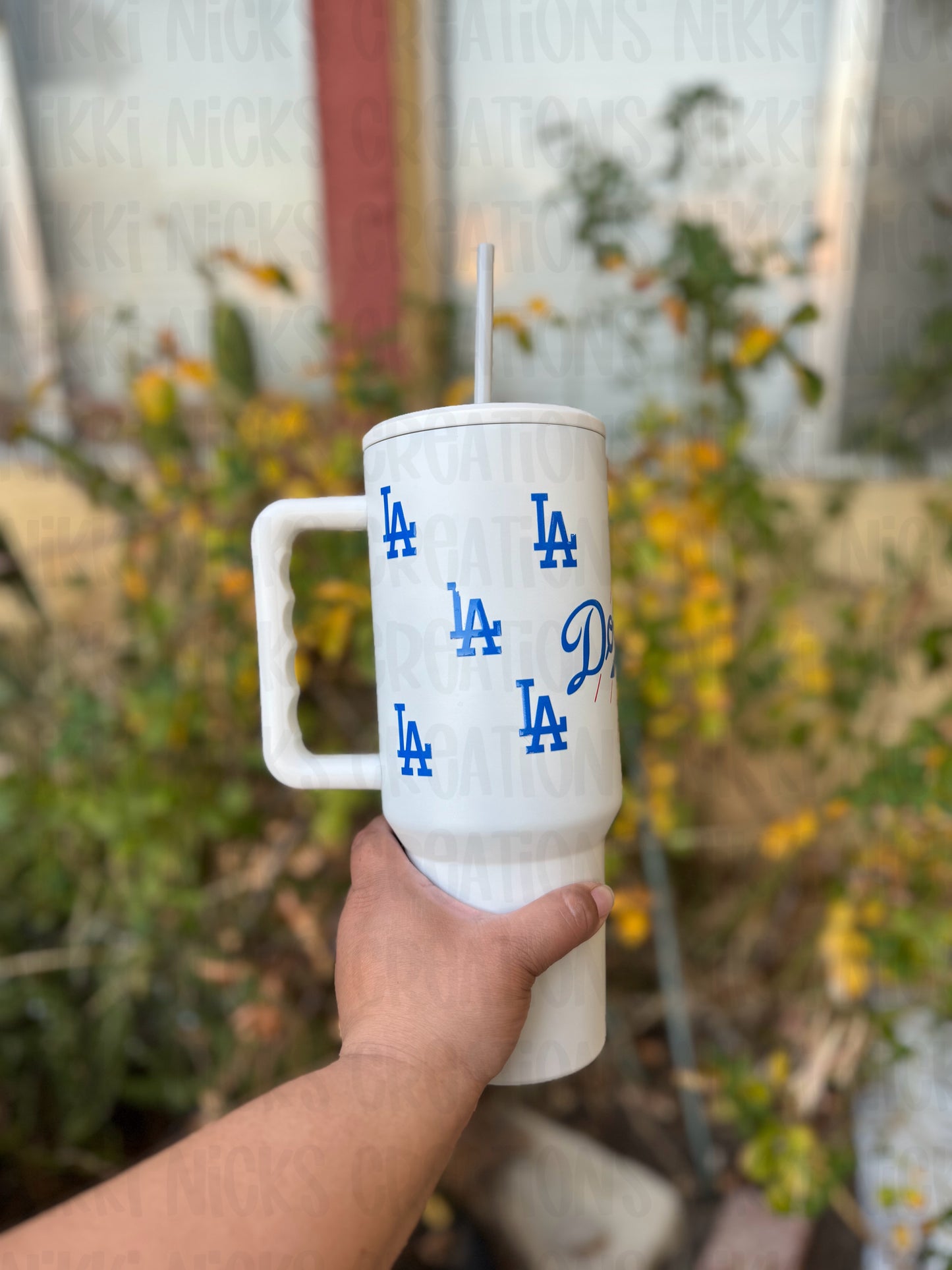 40oz LA Dodgers tumbler