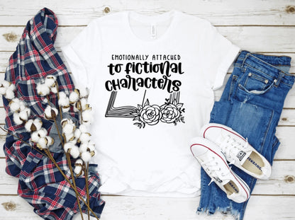 Emotionally attached to fictional characters tee