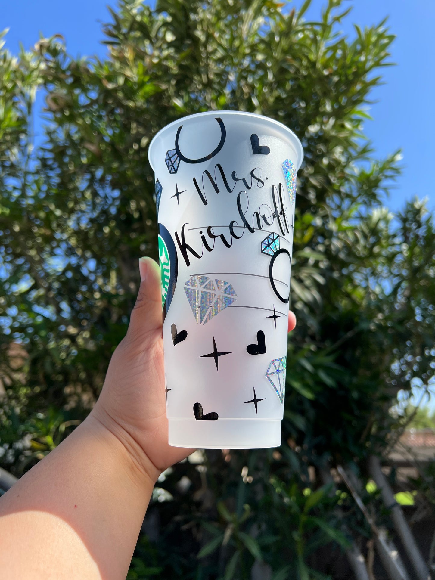 Bride to be starbucks cup