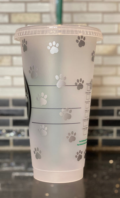 Cat mom Starbucks cup