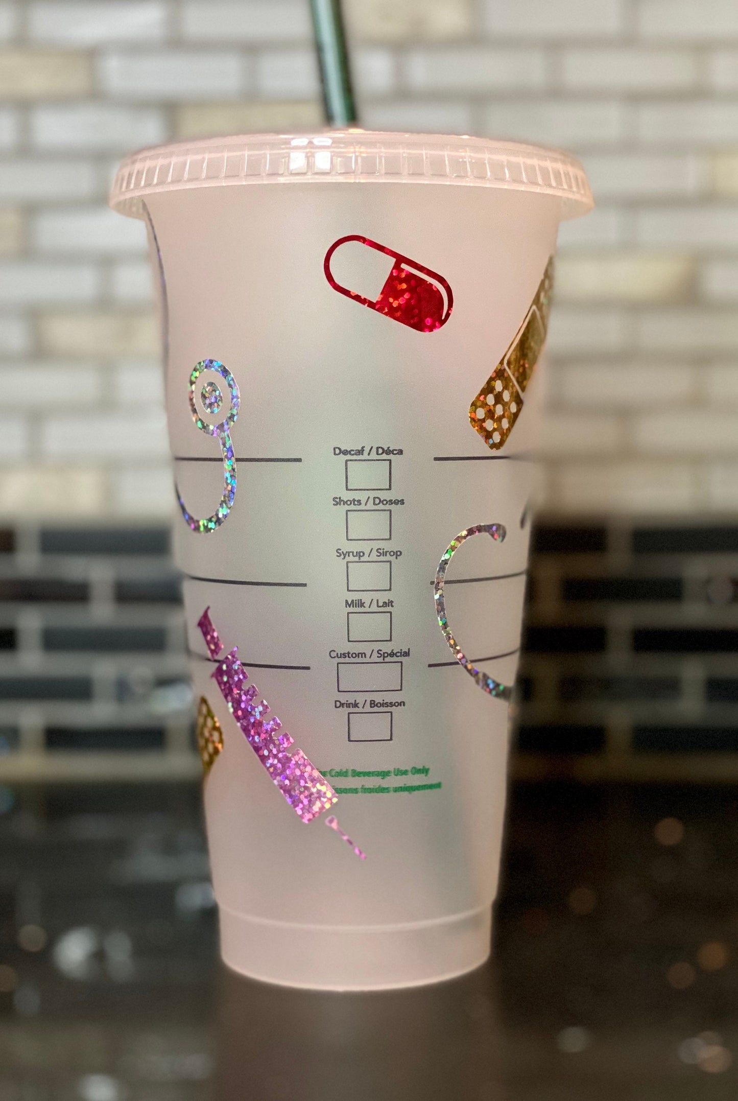 Nurse Starbucks Cold Cup