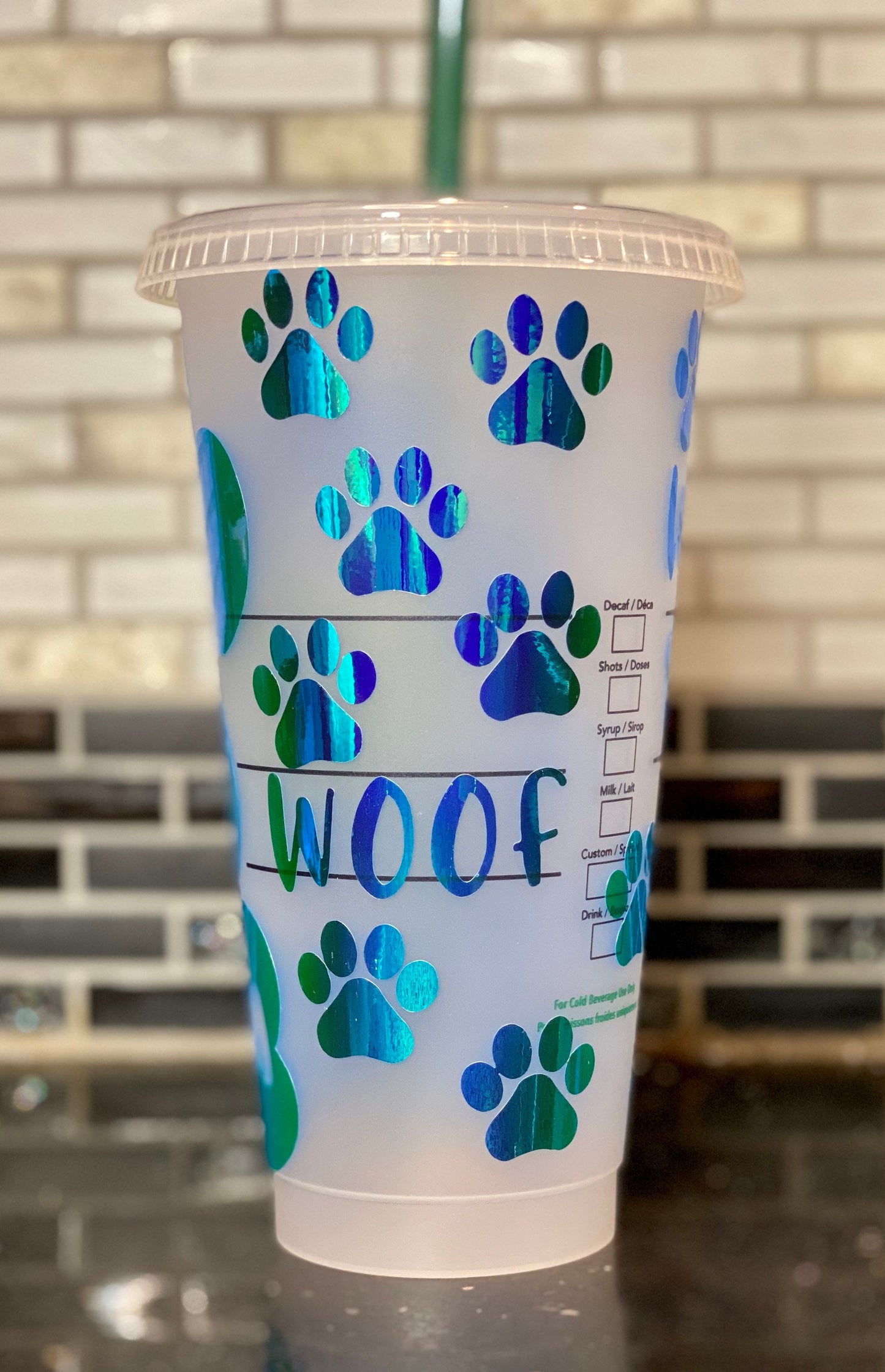 Personalized dog names mom starbucks cup