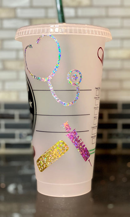 Nurse Starbucks Cold Cup