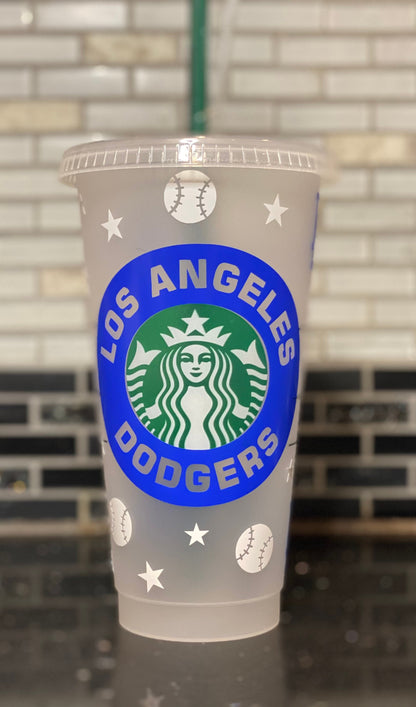 Dodgers Starbucks cup