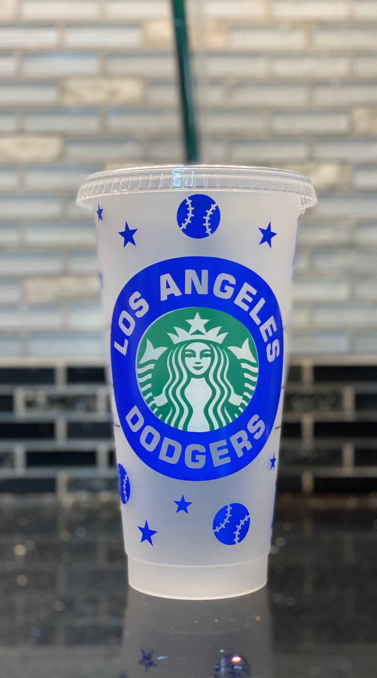 Dodgers Starbucks cup