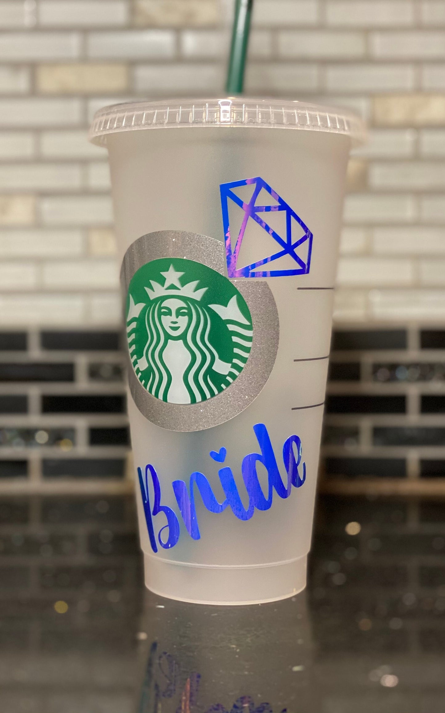 Bride Starbucks cold cup