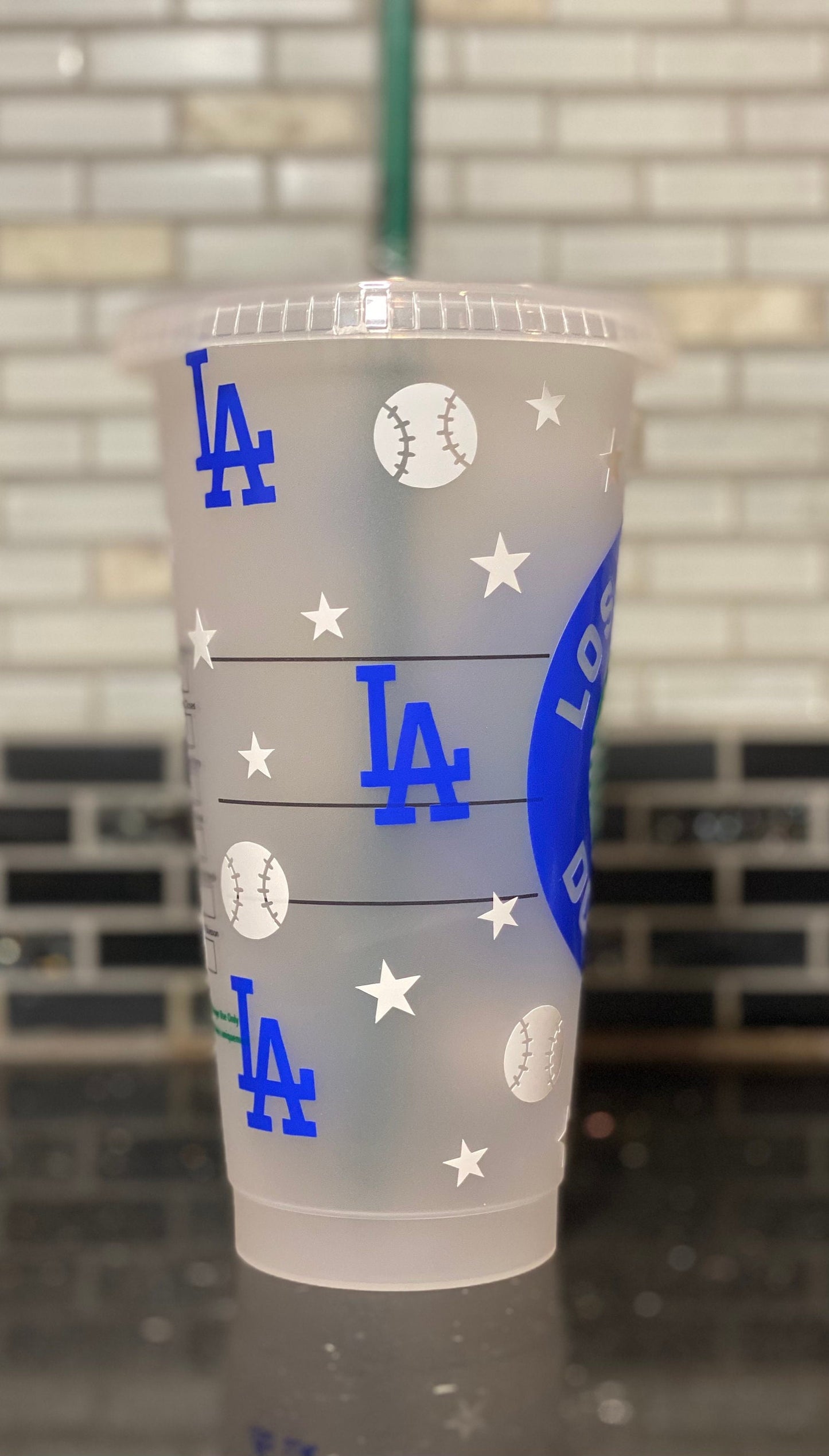 Dodgers Starbucks cup