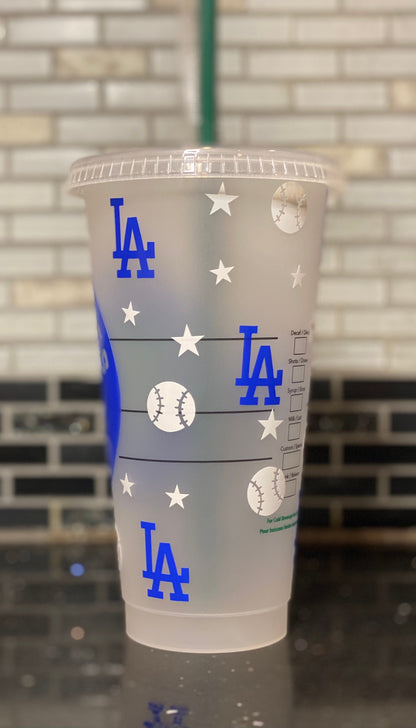 Dodgers Starbucks cup