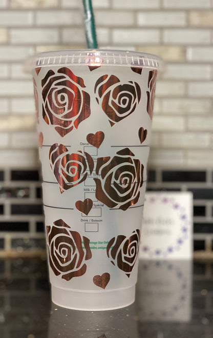 Roses Starbucks cup