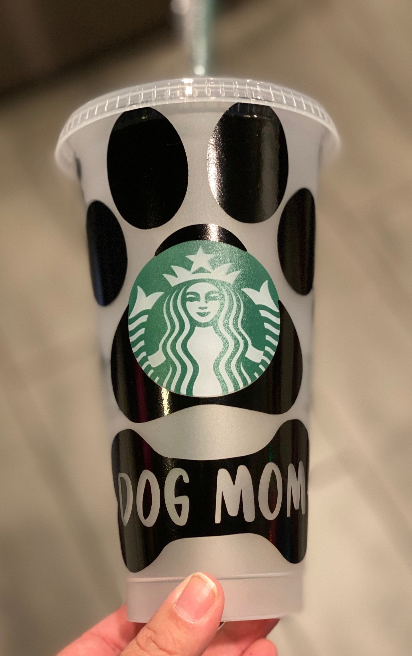 Personalized dog names mom starbucks cup