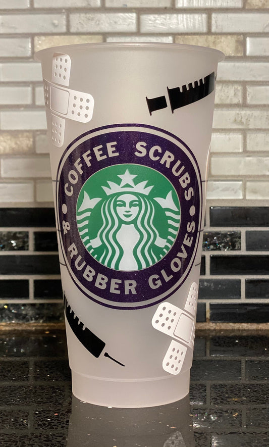 Nurse Starbucks cold cup