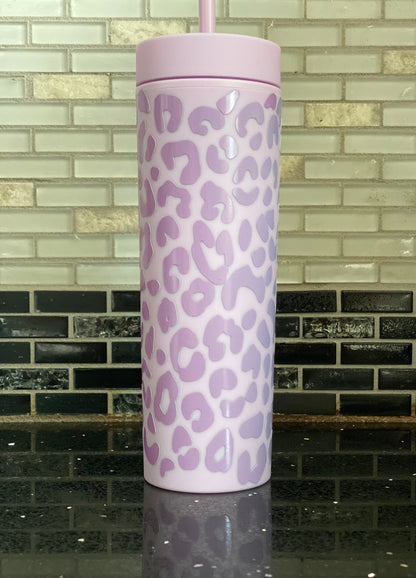 Personalized Leopard Tumbler