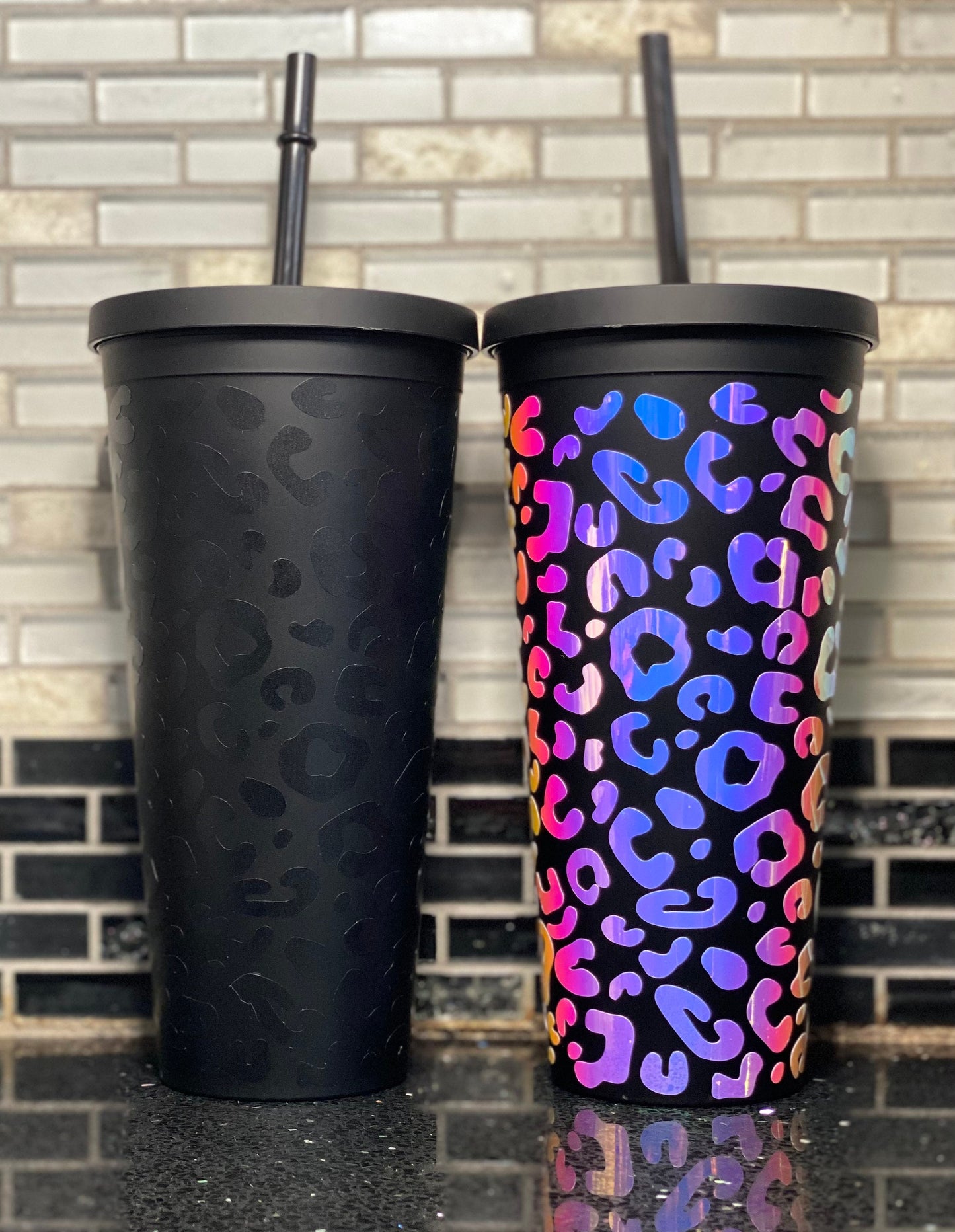 Leopard Matte Tumbler