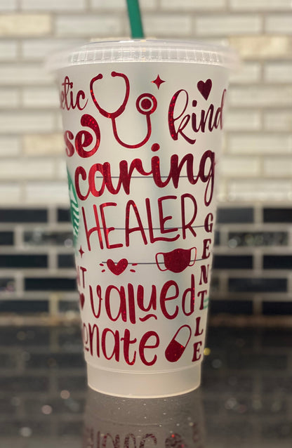 Nurse Starbucks cup