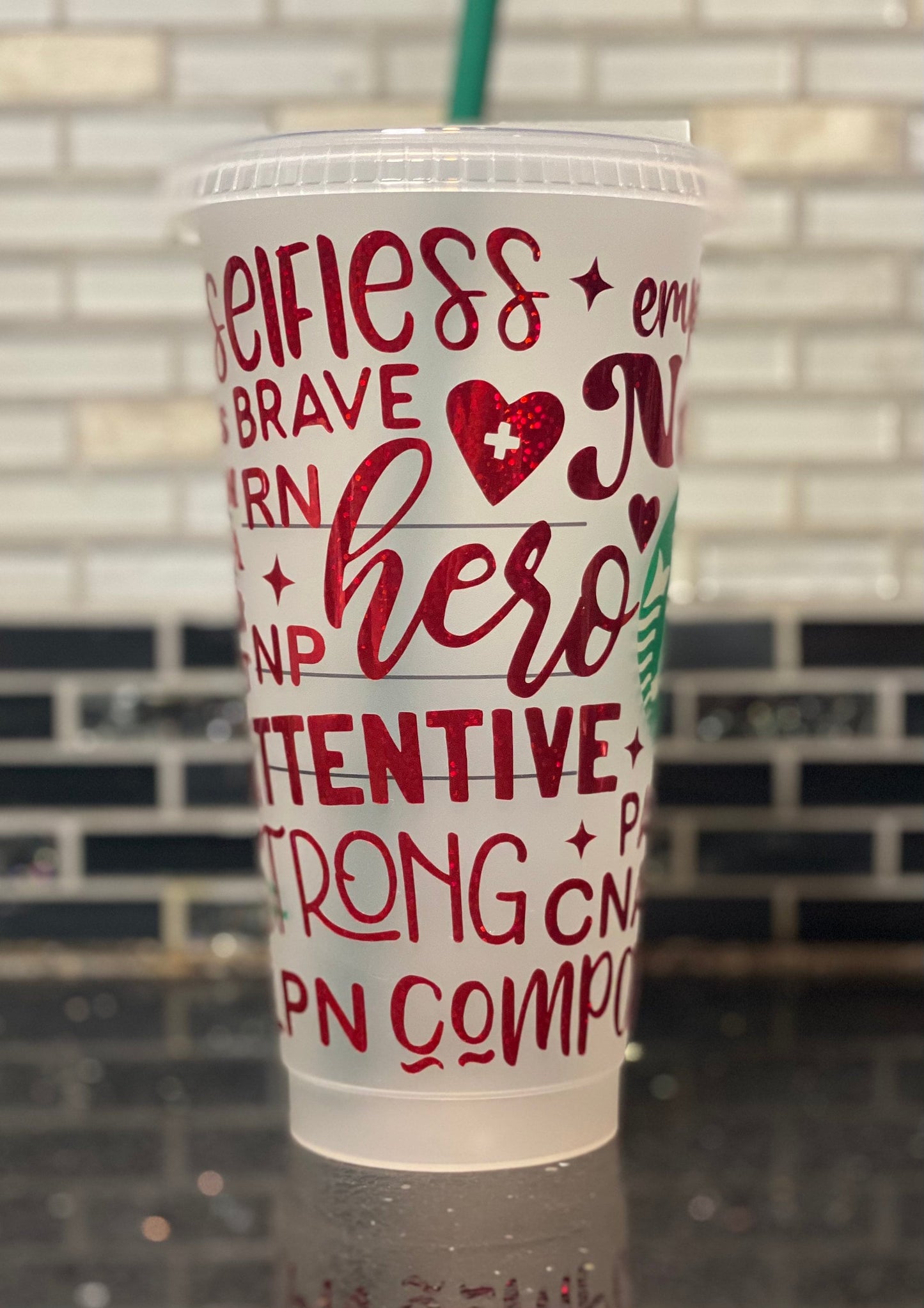 Nurse Starbucks cup