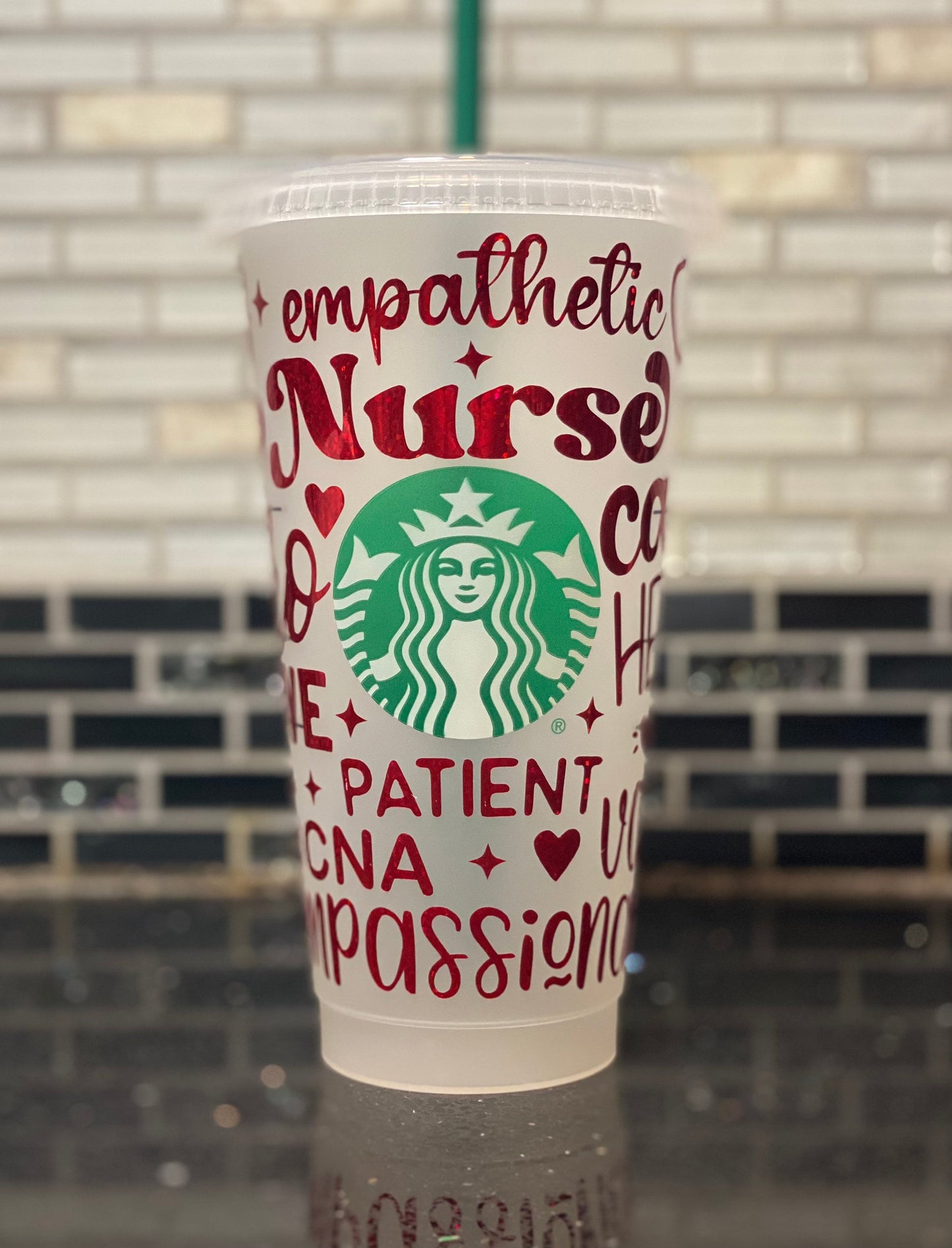 Nurse Starbucks cup