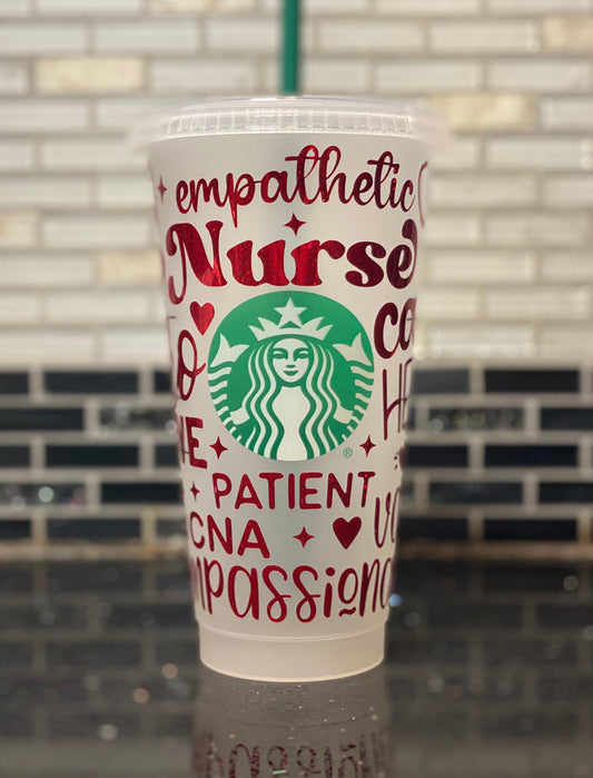 Nurse Starbucks cup