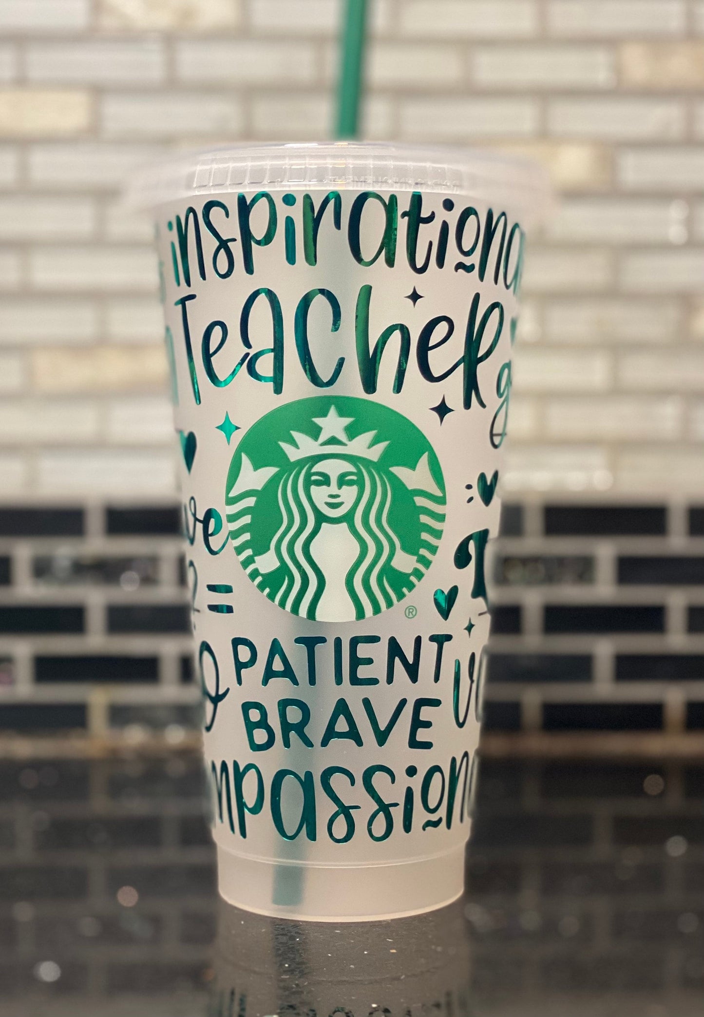 Teacher Starbucks cup