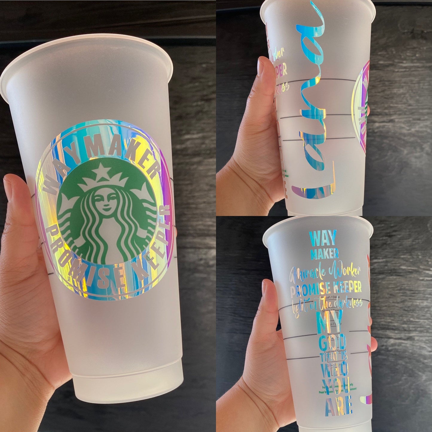 Waymaker Starbucks cup