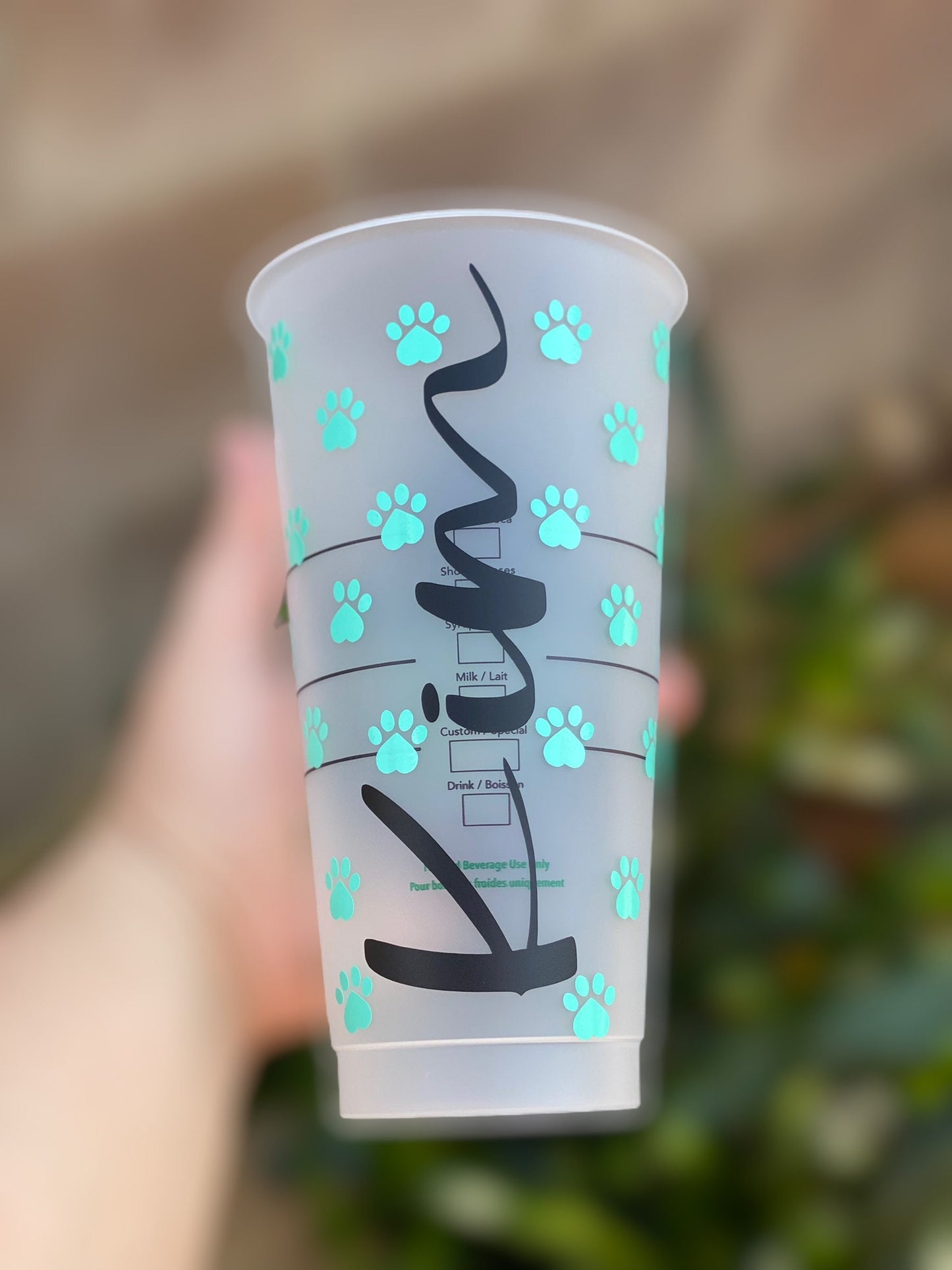 Cat mom Starbucks cup