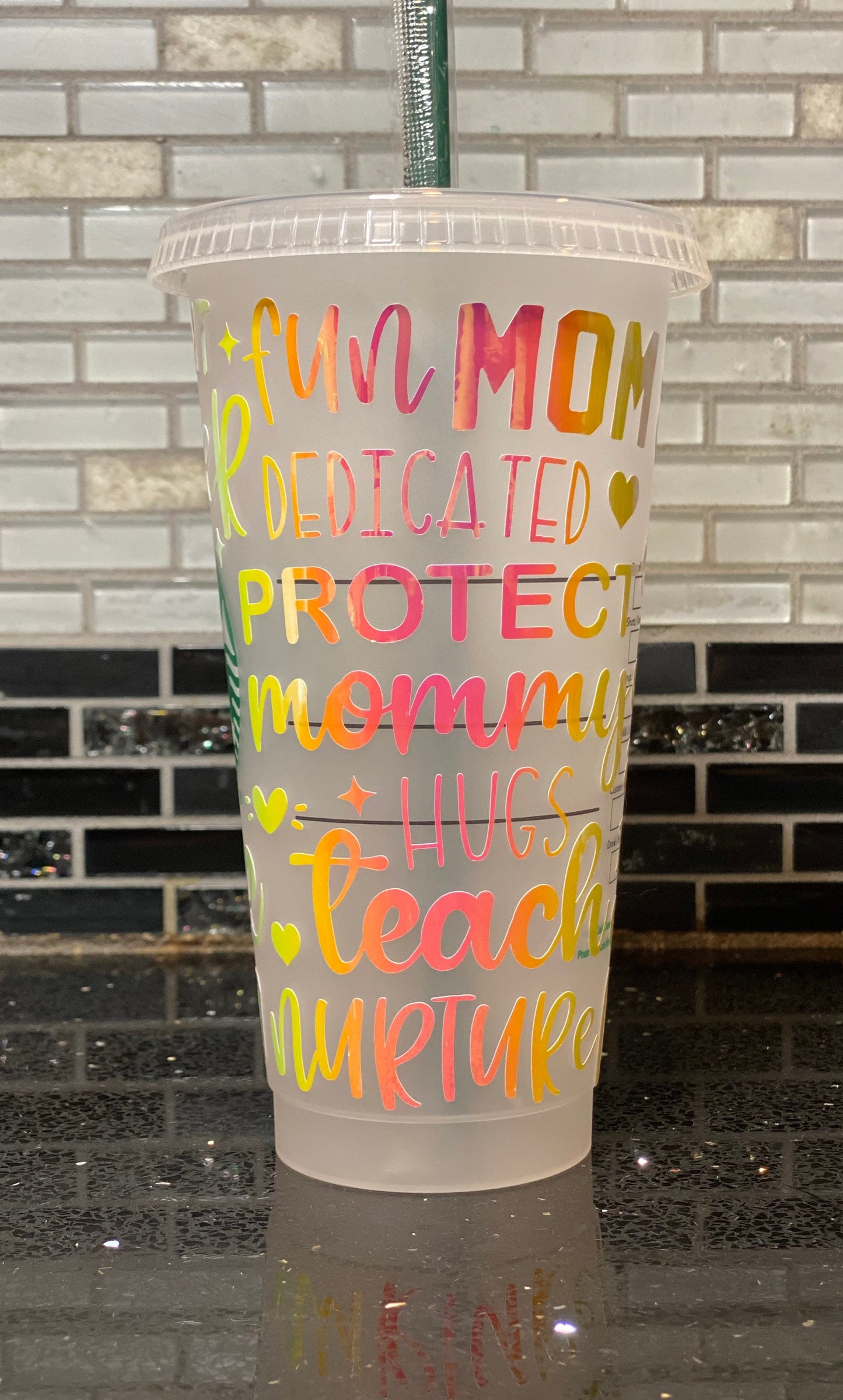 Mother starbucks cup