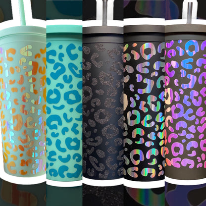 Leopard Matte Tumbler