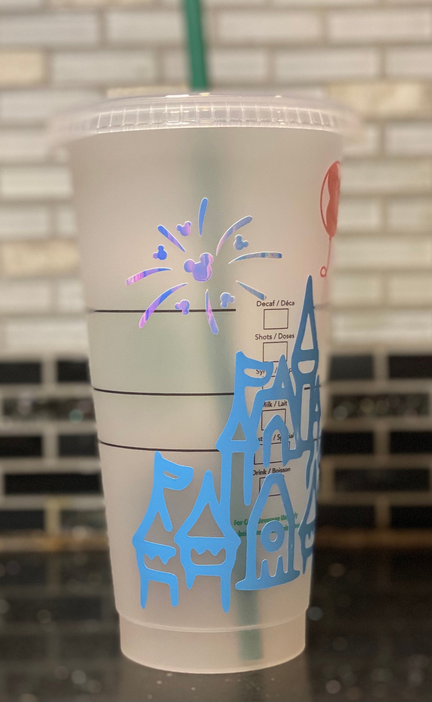 Mouse ears inspired Starbucks cup