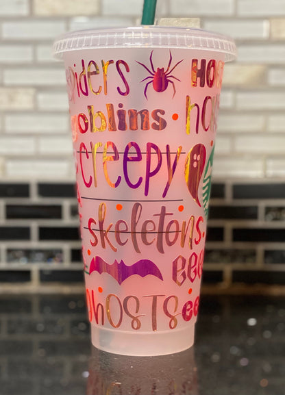 Halloween Starbucks cup