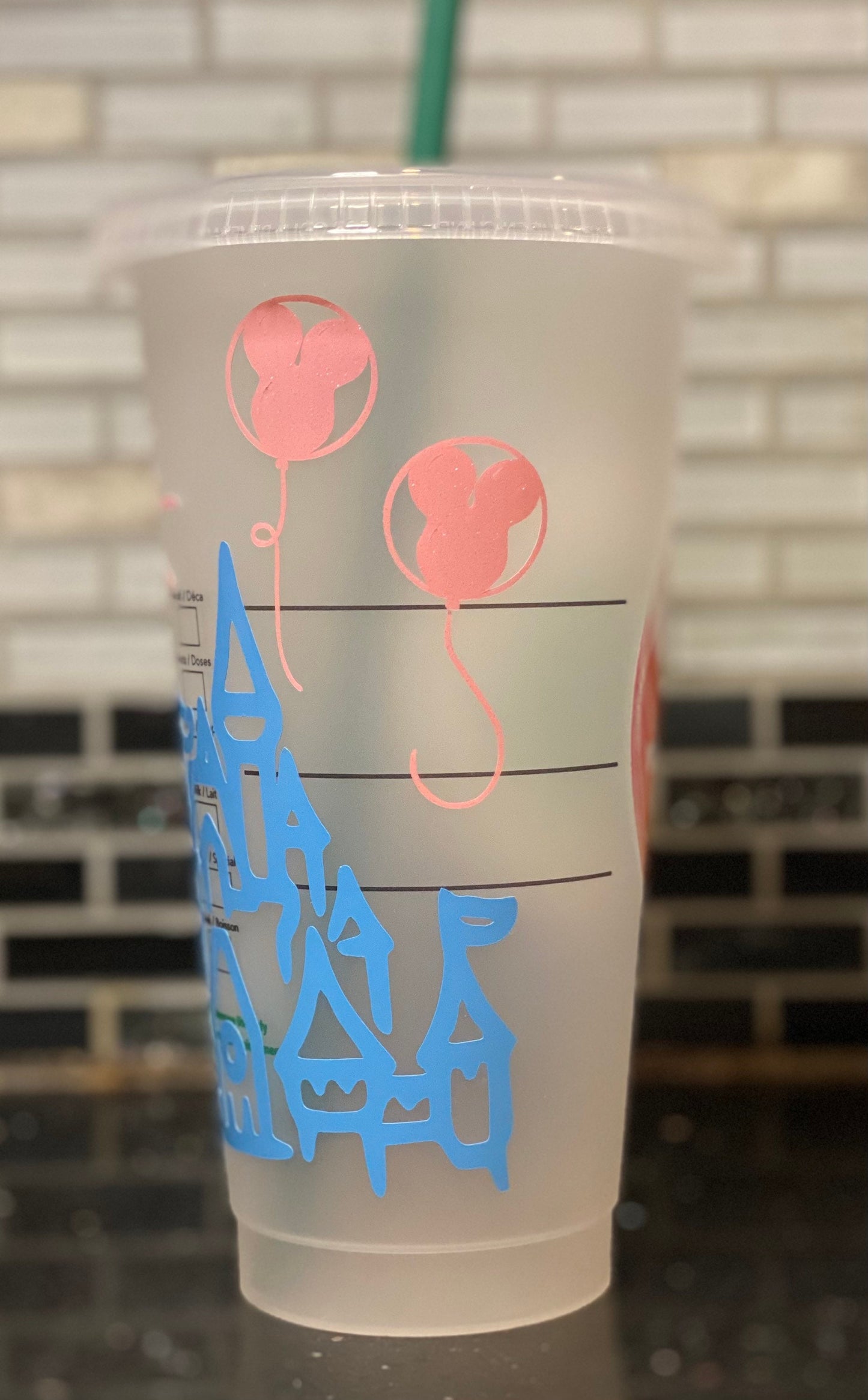 Mouse ears inspired Starbucks cup