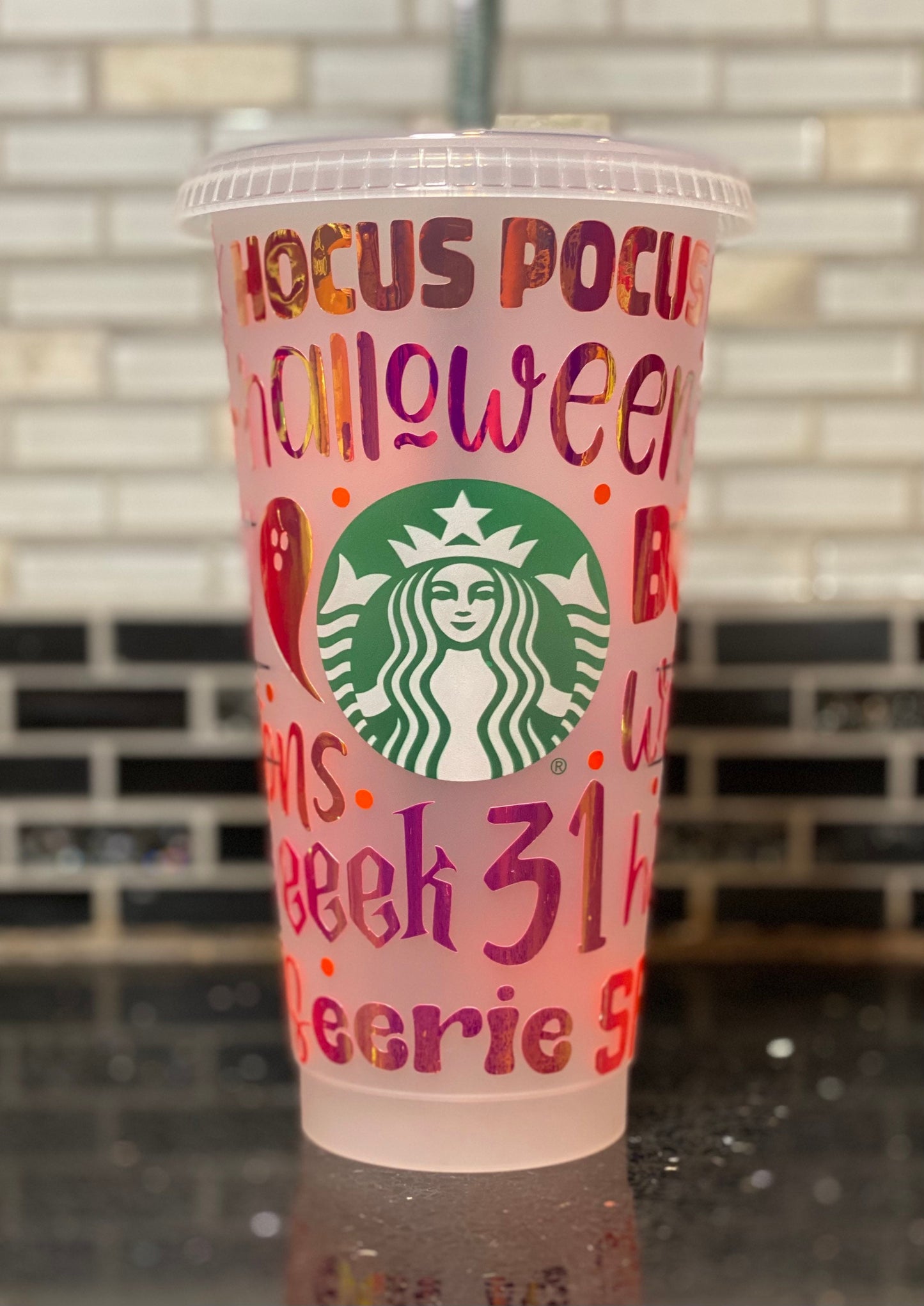 Halloween Starbucks cup