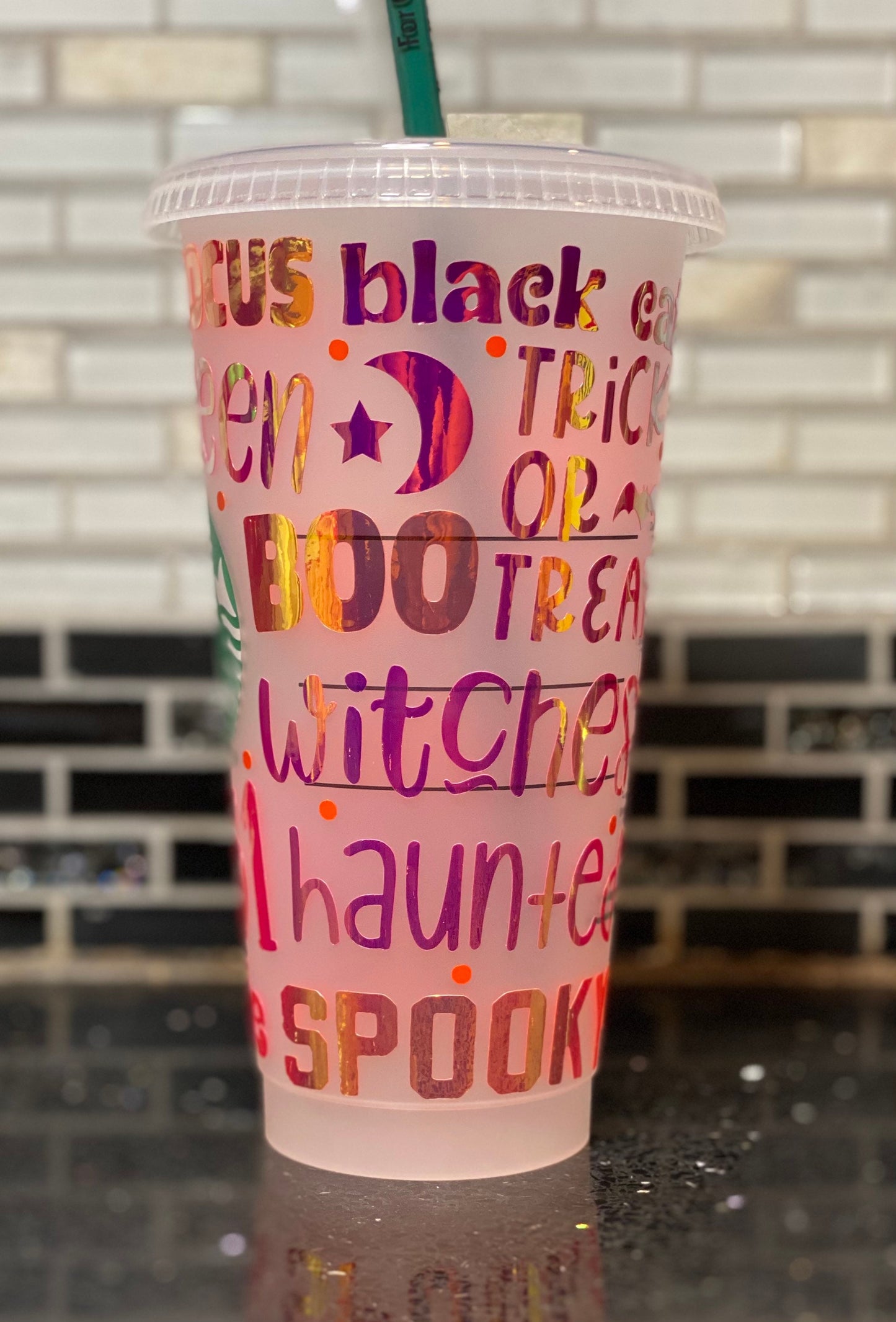 Halloween Starbucks cup