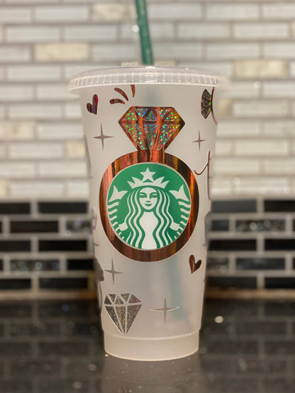 Bride to be starbucks cup