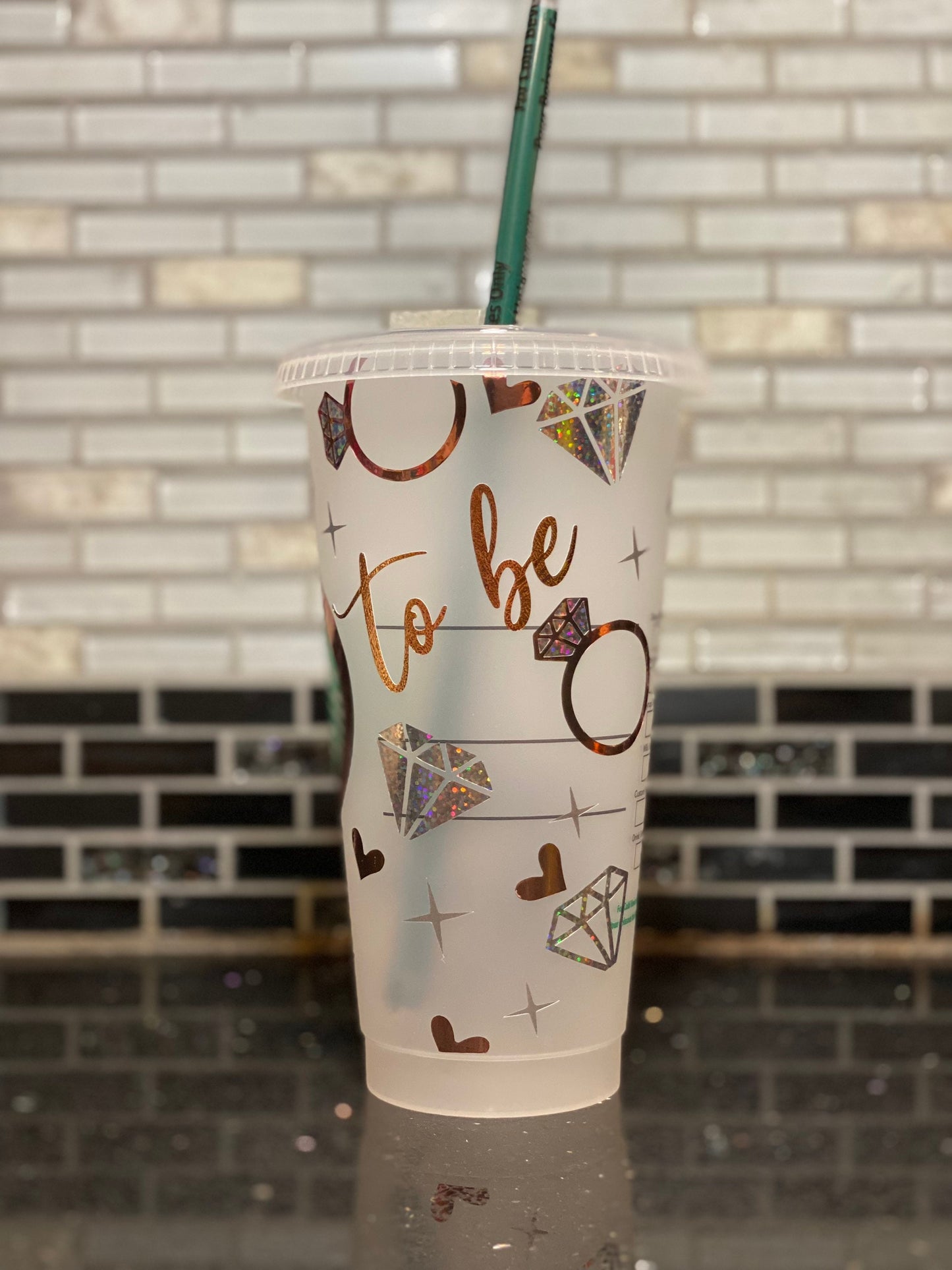 Bride to be starbucks cup