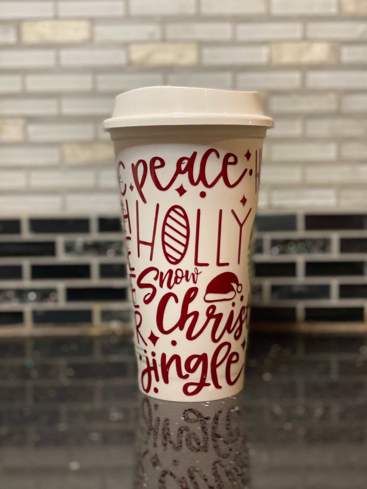 Christmas Starbucks hot cup