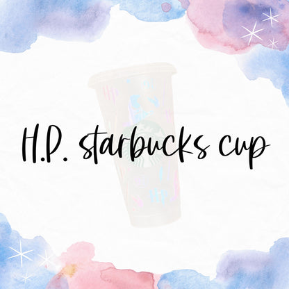 Harry Potter Starbucks cup