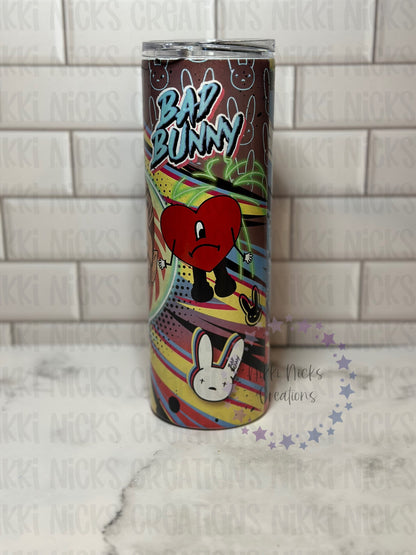 Bad bunny tumbler