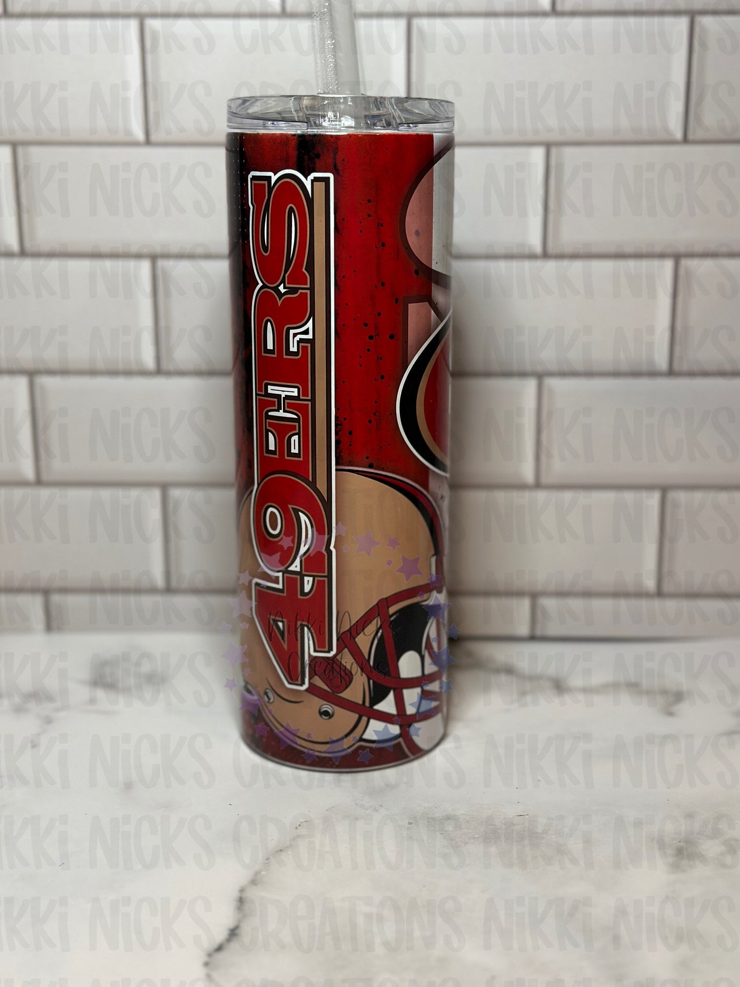 San Francisco 49ers tumbler