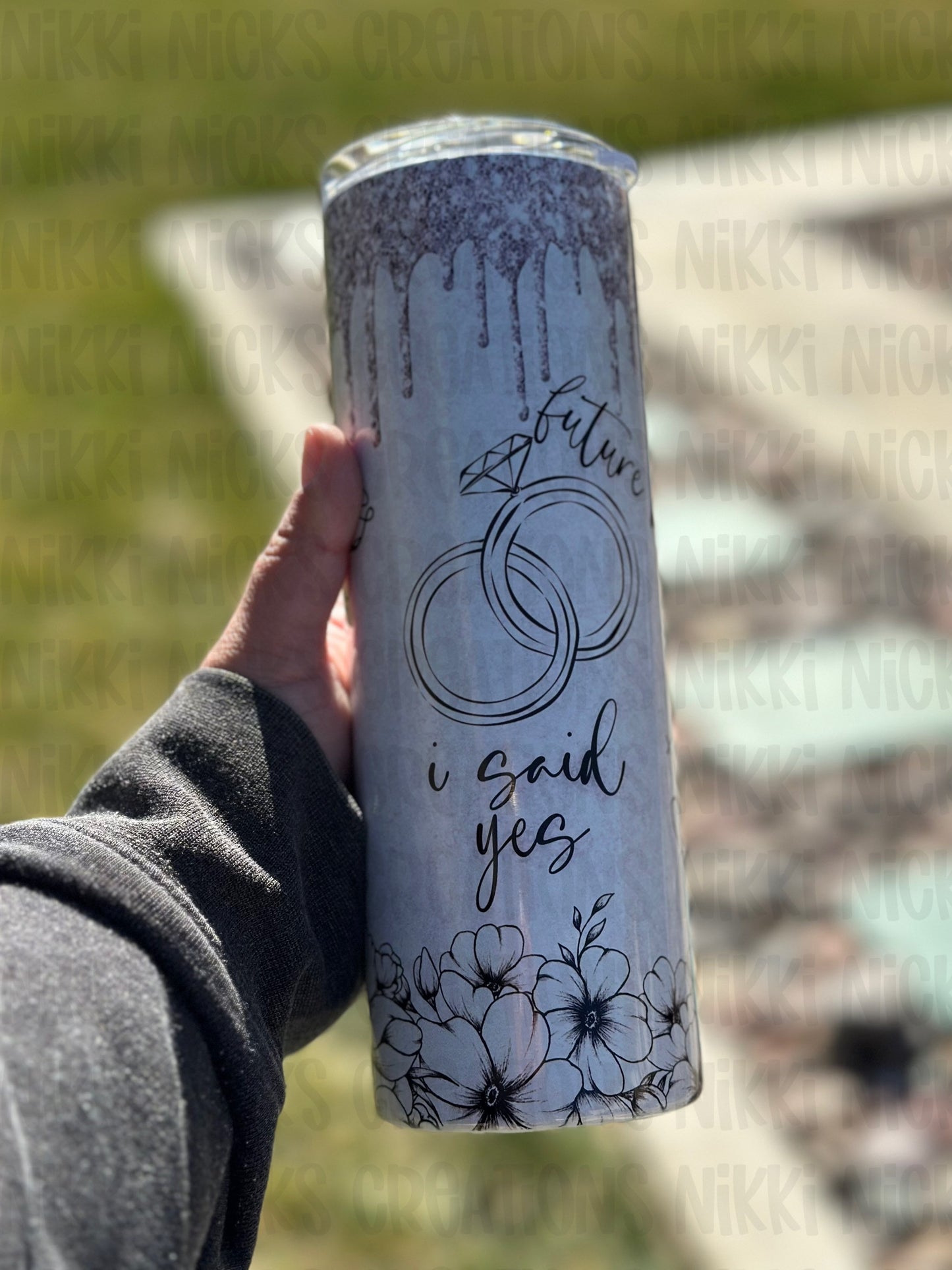 Engagement bride to be tumbler