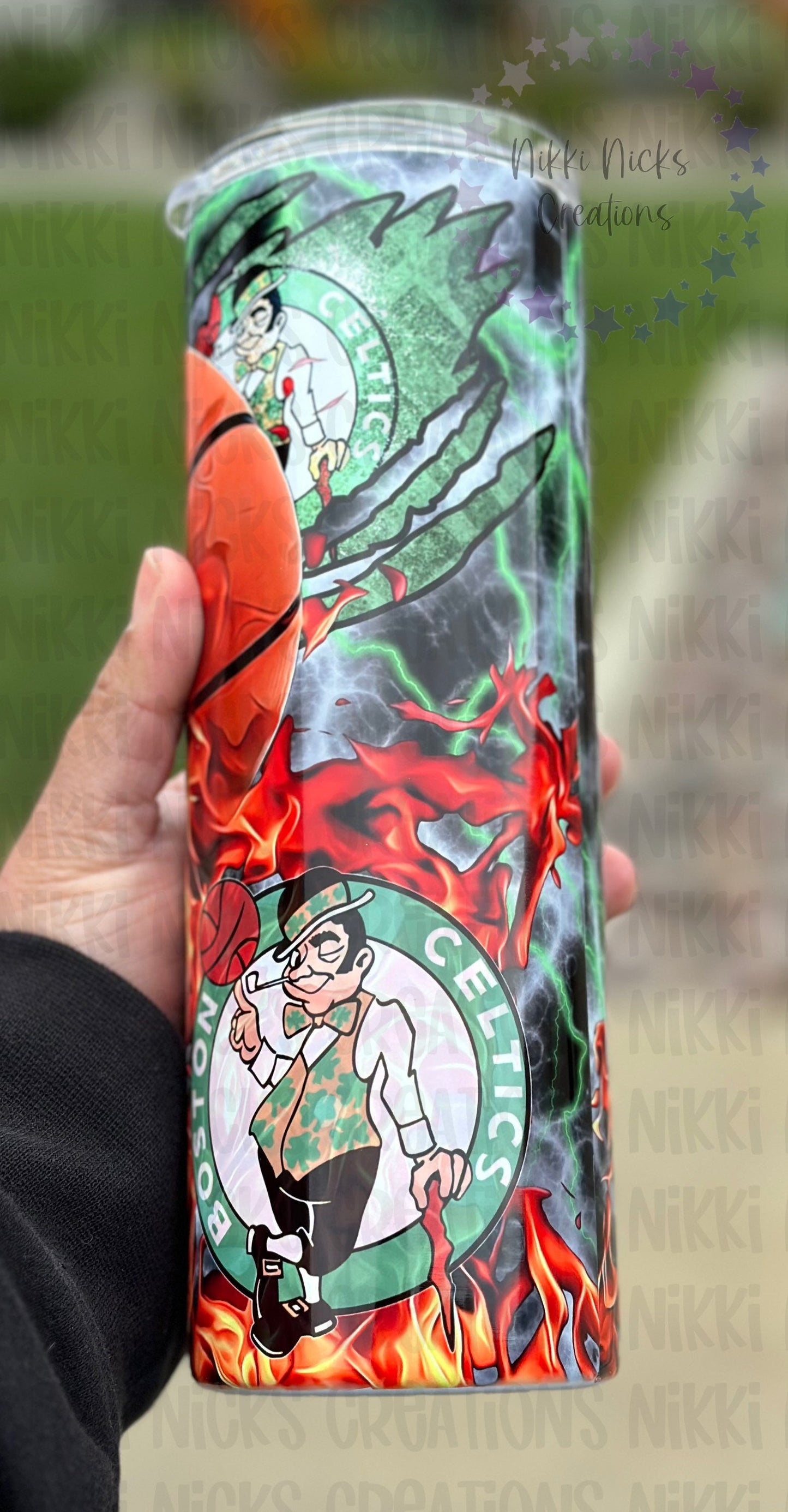 Boston Celtics tumbler